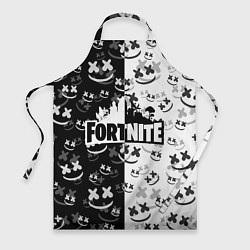 Фартук кулинарный FORTNITE MARSHMELLO, цвет: 3D-принт