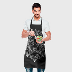 Фартук кулинарный Лев геометрический, цвет: 3D-принт — фото 2