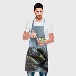 Фартук кулинарный Lamborghini - motorsport extreme, цвет: 3D-принт — фото 2