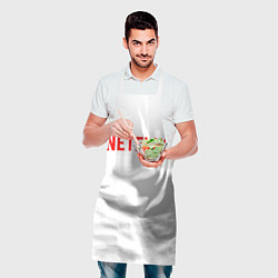 Фартук кулинарный NETFLIX, цвет: 3D-принт — фото 2
