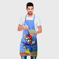 Фартук кулинарный Mario, цвет: 3D-принт — фото 2