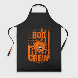 Фартук кулинарный Boo Crew covid19, цвет: 3D-принт