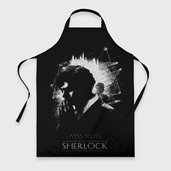 Фартук кулинарный Шерлок Холмс, цвет: 3D-принт