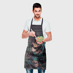 Фартук кулинарный Моя геройская Академия, цвет: 3D-принт — фото 2