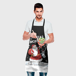 Фартук кулинарный Прощай, високосный!, цвет: 3D-принт — фото 2