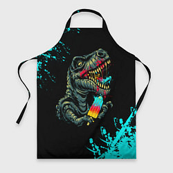 Фартук кулинарный Godzilla, цвет: 3D-принт