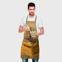 Фартук кулинарный Леопард, цвет: 3D-принт — фото 2