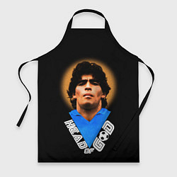 Фартук кулинарный Diego Maradona, цвет: 3D-принт