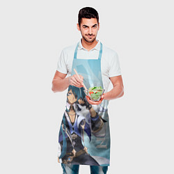 Фартук кулинарный GENSHIN IMPACT, КЭЙА, цвет: 3D-принт — фото 2