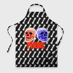 Фартук Phonk ФОНК Черепа