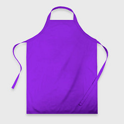 Фартук кулинарный Фиолетовый, цвет: 3D-принт