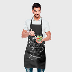 Фартук кулинарный Little Nightmares 2 MONO, цвет: 3D-принт — фото 2