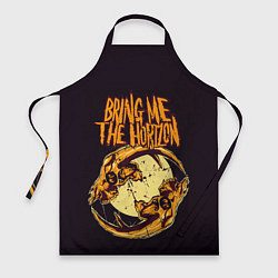 Фартук кулинарный BRING ME THE HORIZON, цвет: 3D-принт