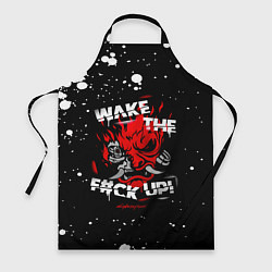 Фартук кулинарный WAKE THE F CK UP!, цвет: 3D-принт