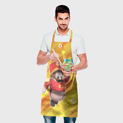Фартук кулинарный FALL GUYS Щелкунчик, цвет: 3D-принт — фото 2