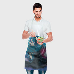 Фартук кулинарный Легоси Хару крупный принт, цвет: 3D-принт — фото 2