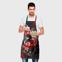 Фартук кулинарный FLY HIGH ВОЛЕЙБОЛ!!, цвет: 3D-принт — фото 2