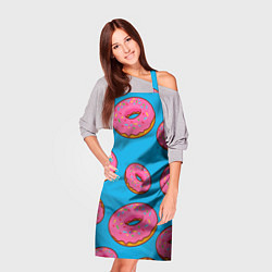 Фартук кулинарный Пончики, цвет: 3D-принт — фото 2