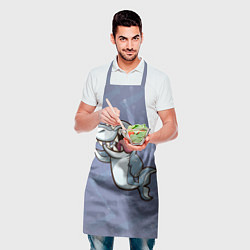 Фартук кулинарный Акула, цвет: 3D-принт — фото 2