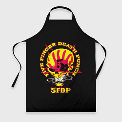 Фартук кулинарный Five Finger Death Punch FFDP, цвет: 3D-принт