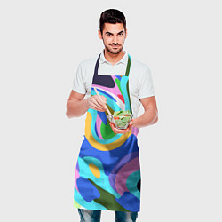 Фартук кулинарный Абстракция, цвет: 3D-принт — фото 2