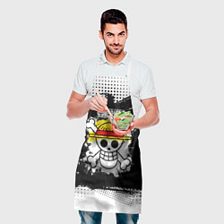 Фартук кулинарный Весёлый Роджер пиратов Соломенной Шляпы, цвет: 3D-принт — фото 2