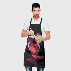 Фартук кулинарный Пасть хищника, цвет: 3D-принт — фото 2
