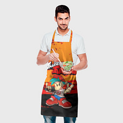 Фартук кулинарный Friday Night Funkin, цвет: 3D-принт — фото 2