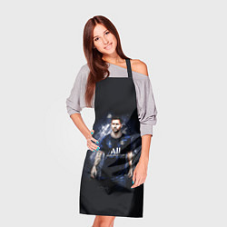 Фартук кулинарный Lionel Messi Paris Saint-Germain, цвет: 3D-принт — фото 2