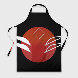 Фартук кулинарный Японская лисица, цвет: 3D-принт