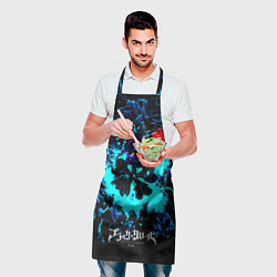 Фартук кулинарный Аста - Чёрный Клевер, цвет: 3D-принт — фото 2