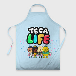 Фартук кулинарный Toca Life: Logo, цвет: 3D-принт