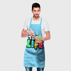 Фартук кулинарный Toca Life: Logo, цвет: 3D-принт — фото 2