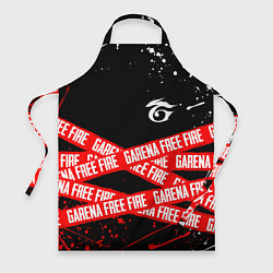 Фартук GARENA FREE FIRE RED OFF LINE STYLE