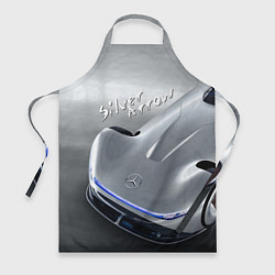 Фартук кулинарный Mercedes-Benz EQ Silver Arrow Concept, цвет: 3D-принт