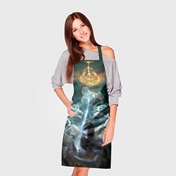 Фартук кулинарный Elden Ring рыцарь и предшественники серии Souls El, цвет: 3D-принт — фото 2