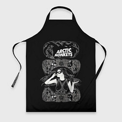 Фартук кулинарный Arctic monkeys Art, цвет: 3D-принт