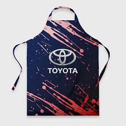 Фартук кулинарный Toyota градиент, цвет: 3D-принт