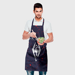 Фартук кулинарный TESV: SKYRIM - Брызги, цвет: 3D-принт — фото 2