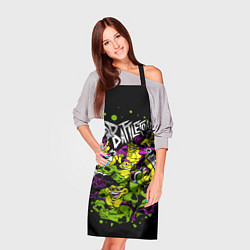 Фартук кулинарный Battletoads - Боевые Жабы, цвет: 3D-принт — фото 2