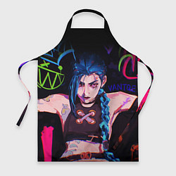 Фартук LEAGUE OF LEGENDS JINX NEON АРКЕЙН