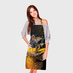 Фартук кулинарный Deep Rock Galactic Герои, цвет: 3D-принт — фото 2