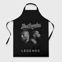 Фартук кулинарный Los Angeles Legends Легенды Лос-Анджлелеса, цвет: 3D-принт