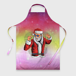 Фартук кулинарный Disco Santa 2022, цвет: 3D-принт