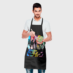 Фартук кулинарный Воины в матросках - Сейлор Мун, цвет: 3D-принт — фото 2