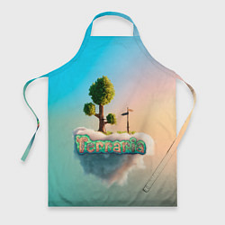 Фартук кулинарный Облако в Террарии, цвет: 3D-принт