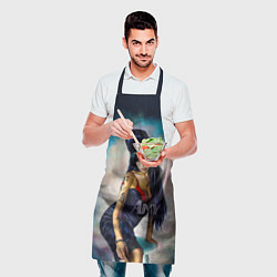 Фартук кулинарный Amy Jade Winehouse, цвет: 3D-принт — фото 2