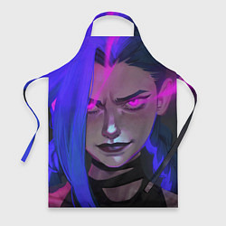 Фартук кулинарный League Of Legends Arcane ДЖИНКС Jinx Powder, цвет: 3D-принт