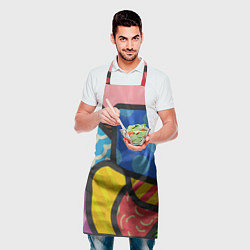 Фартук кулинарный В стиле ромеро бритто, цвет: 3D-принт — фото 2