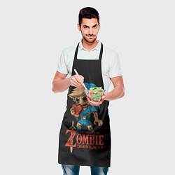 Фартук кулинарный Зомби Линк, цвет: 3D-принт — фото 2